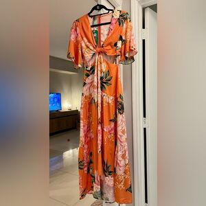 NWT✨ FARM RIO Luau Maxi Dress, Size S